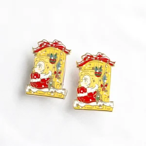 Custom High Quality Metal Crafts Fashionable Logo Badge Brooch Lapel Pins for Clothing Decoration Custom Casting
