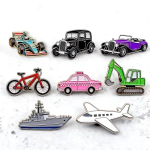 Custom Lapel Pins Factory Design Cartoon Anime Metal Logo Brooch Zinc Alloy Badge Soft and Hard Enamel Pins