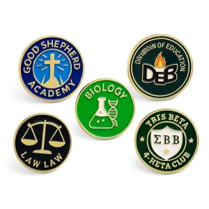 Custom Logo Enamel Lapel Pins Manufacturer OEM Metal Fashion Badges With Butterfly Clutch Custom Design