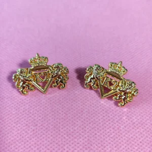 Custom Logo Enamel Pin with Flower Design 2D 3D Alloy Metal Brooch for Hats & Clothes