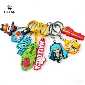 Custom Logo PVC Keychain Pendant