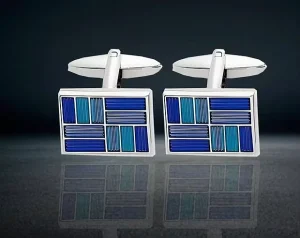 Custom Logo Zinc Round Cufflinks Mirror Polish DIY Jewelry Making Luxury Men Antique Modern