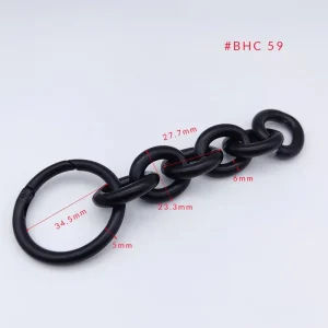 Custom Luxury Minimal Industrial Dual Style Metal Chain Set Large Ring Bags DIY Projects Eco Friendly Corrosion Resistant Multi