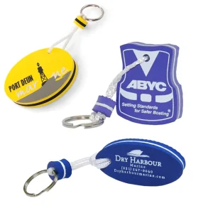 Custom Made Eva Foam Floating Plastic Keyring Pendant Creative Keychain