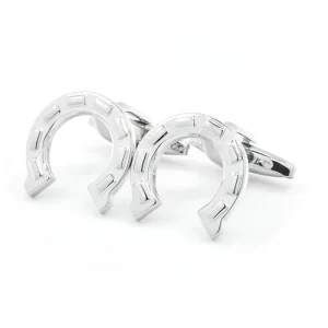 Custom Men’s Suit Shirt Accessory Set Trendy Horse Racing Sports Novelty Cufflinks Party Tuxedo Fashionable Jewelry
