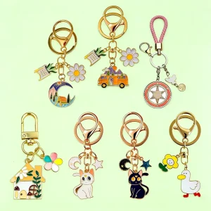 Custom Metal Alloy Cartoon Fashion Souvenir Promotional Gift UV Printed Logo Personalized Design Bulk High Quality
