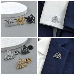 Custom Metal Gold Silver Plated European Style Pins Brooches Custom Metal Cloth Women Male Style Brooch Pin