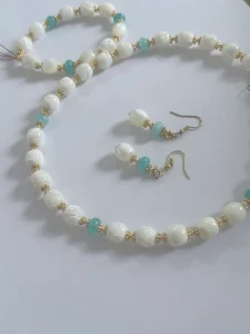 Custom Natural Shell Brass Accessories Earrings Bracelets Necklaces