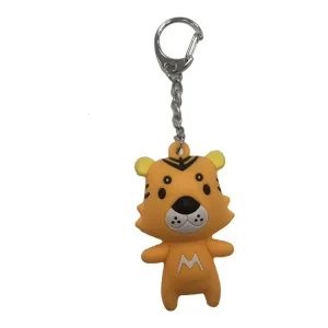 Custom Present 3D Soft PVC Keychain 3D Soft PVC Personalised Key Chain PVC Rubber Keychain