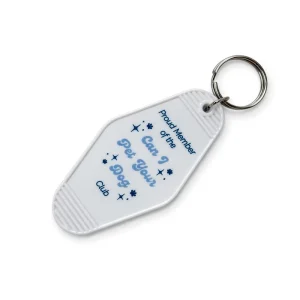 Custom Promotional Key Fob Motel Hotel Keyring Key Rings Bulk Souvenir Keychain Key Holder for Guest Welcome Gift
