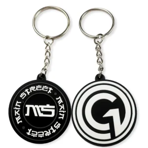 Custom Silicone Key Chain Personalised Diy Key Ring PVC Keychain logo Custom