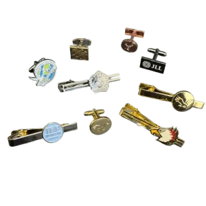 Custom Trendy Fashion Metal Cufflinks with Electroplating and Custom Personalized Options for Men