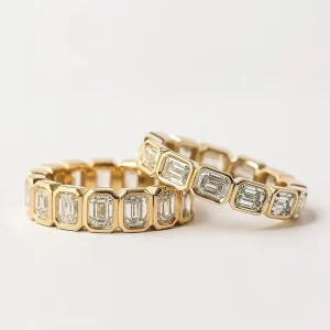 Custom Women’s 18K Gold Lab Grown Diamond Certified Ring D Color VS Clarity Minimalist Simple Fashion Design for Anniversary