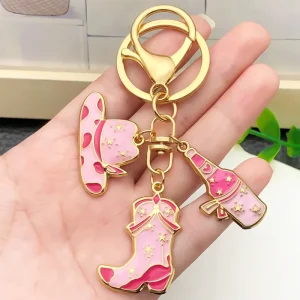 Customizable Zinc Alloy Keychain with Minimalist Design Elegant and Chic Style for Modern Fashion