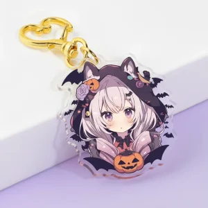 Customize Your Own Design Plastic Keychain Acrylic Keychain Animation