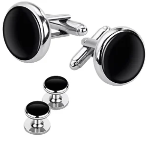 Customized Elegant Men’s Cuff Links for Business Suit Wedding Tuxedo & Party Fashion Accessory Gift Cufflinks for Boys