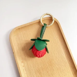 Customized Handbag Accessories Fashionable Pendants Horsehead Leather Bag Pendants Handmade Car Keychain Bag Accessories