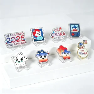 Customized Irregular Shaped Soft Enamel Needles Cute Cartoon Character Metal Brooches for Event Collection Gifts