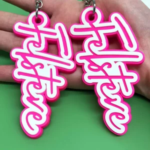 Customized Logo PVC Rubber Keychain 2D 3D Soft PVC Keychains Custom Logo for Promotion Gifts