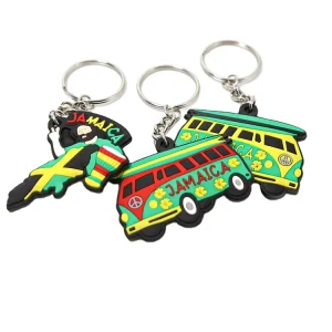 Customized PVC Keychains Bag Hanging Ornaments Key Ring Promotional Backpack Handbag Charm Gift Giveaway