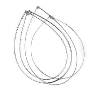 Customized Romantic Snake Chain Choker Necklace 1 1.2 1.5 2mm 925 Sterling Silver Fashion Chains with Claw Setting