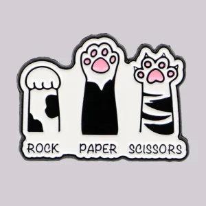Cute Cartoon Cat Paw Enamel Pin Animal Brooch Lapel Pins Badge on Backpack Clothing Accessories Kawaii Jewelry Gifts