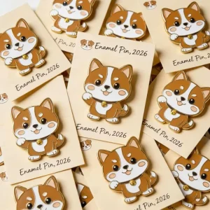 Cute Cartoon Husky Border Collie Enamel Pin High Quality Metal Dog Badge Jewelry Gift for Dog Lovers Custom Animal Lapel Pins