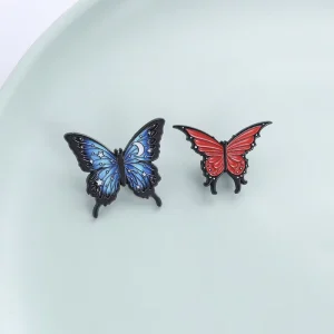 Cute Insect Alibaba Metal Pin Badge Soft Enamel Butterfly Enamel Lapel Pin