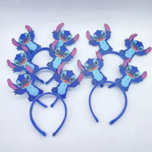 Cute Interstellar Plastic Unisex Handmade Party Hair Accessories Sparkling Scallion Pink Cartoon Hairpin Headbands