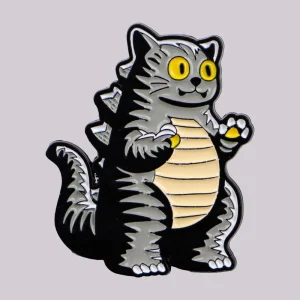 Cute Monster Enamel Pin Cat Brooch Pins Lapel Pins Badge on Backpack Clothing Accessories Animal Jewelry Friends Gifts
