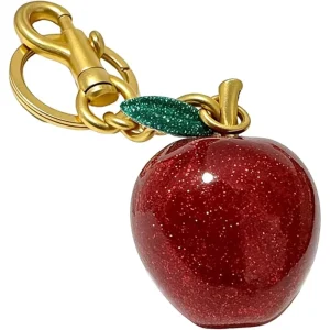 Cute Resin Keychain Charms Bag Accessories Fruit Apple Women Cherry Cute Red Purse Charms for Handbags Backpacks