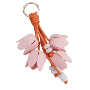 DIY High quality Tulip Bag Pendant Keychain Mobile Phone Chain Accessory