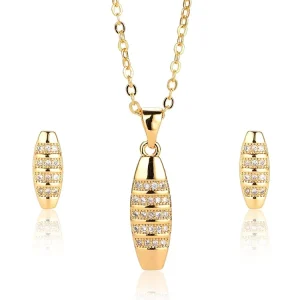 DTINA Accessories Wedding Costume Jewelry Bridal Jewellery Set
