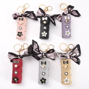 Designer Mini Coin Purse Lipstick Bag Charm Accessories Purse Car Key Chain Keychain Bag