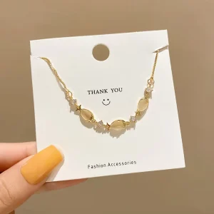 Designer Zircon Titanium Steel Charm Bracelet for Women High Quality Korean Pearl Bracelet Fashionable Accessories