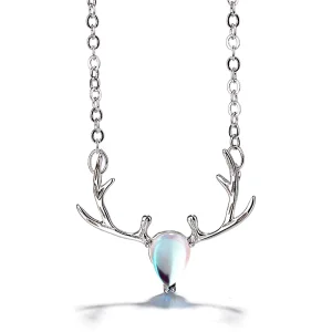 Diamond Elk S925 Sterling Silver Necklace