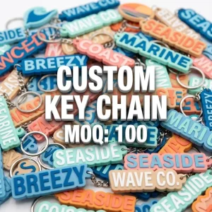 Direct Factory PVC Keychain Custom Logo Rubber Personalized 2D 3D Design Bulk Promotional Corporate Gifts Fast Ship