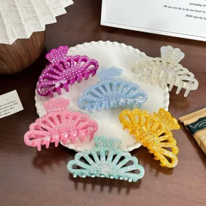 Dowell Cute Korean Style Acetate Hair Claw Clip Hair Accessory for Hair Decoration