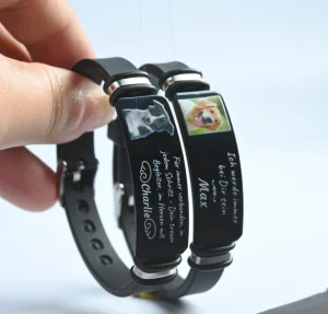 Drop Shipping Creative Silicone Commemorative Custom Bracelet