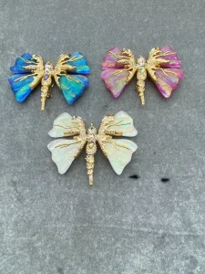 Earrings Ring and Fashion Brooch Vintage Necklace