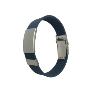 Eco Friendly Medical Alert Silicone Bracelets Private Label Glow in the Dark Fashion Charm Bracelets