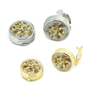 Elegant Button Cover Cufflinks Custom Mens Suit Shirts Fashion Accessory Wedding Party Dress Shirt Trendy Jewelry Gift