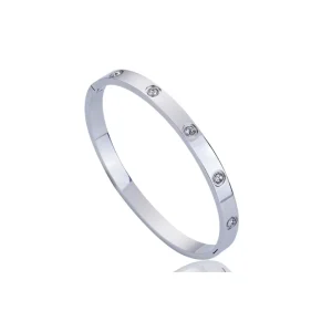 Elegant Classical Stainless Steel Fashion Bracelet Bangles & Bracelet Charms