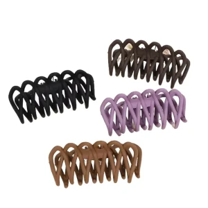 Elegant Korean Style Luxury Matte Waterproof Handmade Women’s Hair Clips & Root Grips Bulk Styling Carton Packaging