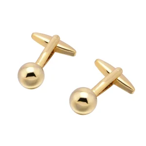 Elegant Men’s Golf Ball Cufflinks Trendy Business Suit Shirts Accessory Custom Wedding Tuxedos Fashionable Jewelry