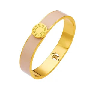 Elegant Stainless Steel Fashion Bangles with Various Charms Stylish Bracelets
