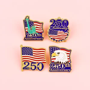 Enamel 3D Pins Rainbow Styles anniversary Metal Brooch Badge Fashion Jewellery Backpack