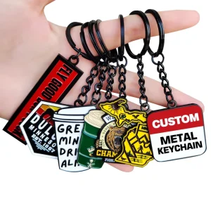 Enamel Customized Keyring Key Ring Keychains Holder Key Chains Custom Metal Custom Logo Design Souvenir Gifts 2D 3D