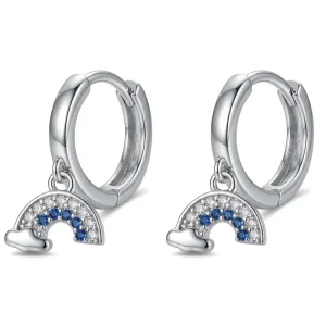 European American Cross Border Hong Kong Style Niche Fashion Hoop Earrings Light Luxury High End CZ Stainless Steel Women’s
