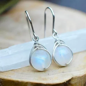 European American style Minimalist Drop Earrings for Women Iron Material Model T221 Available